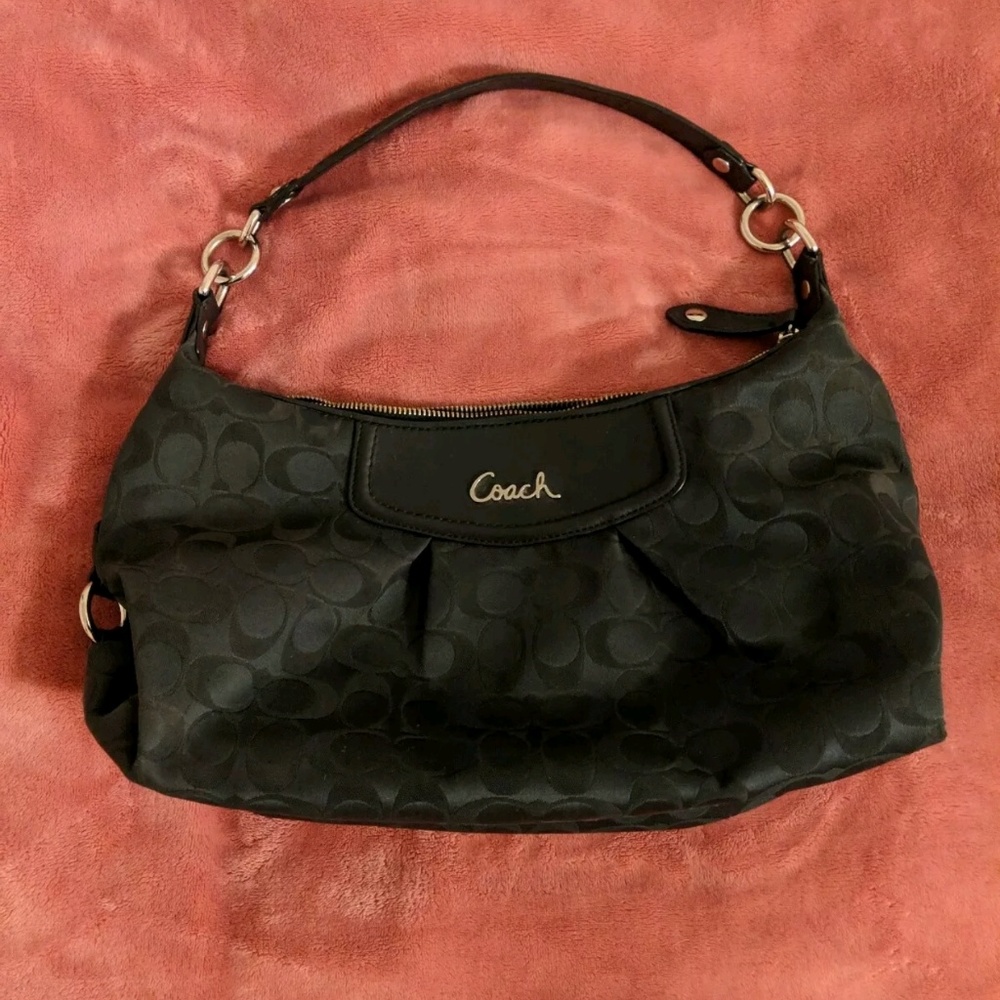 Authentic Black coach purse
